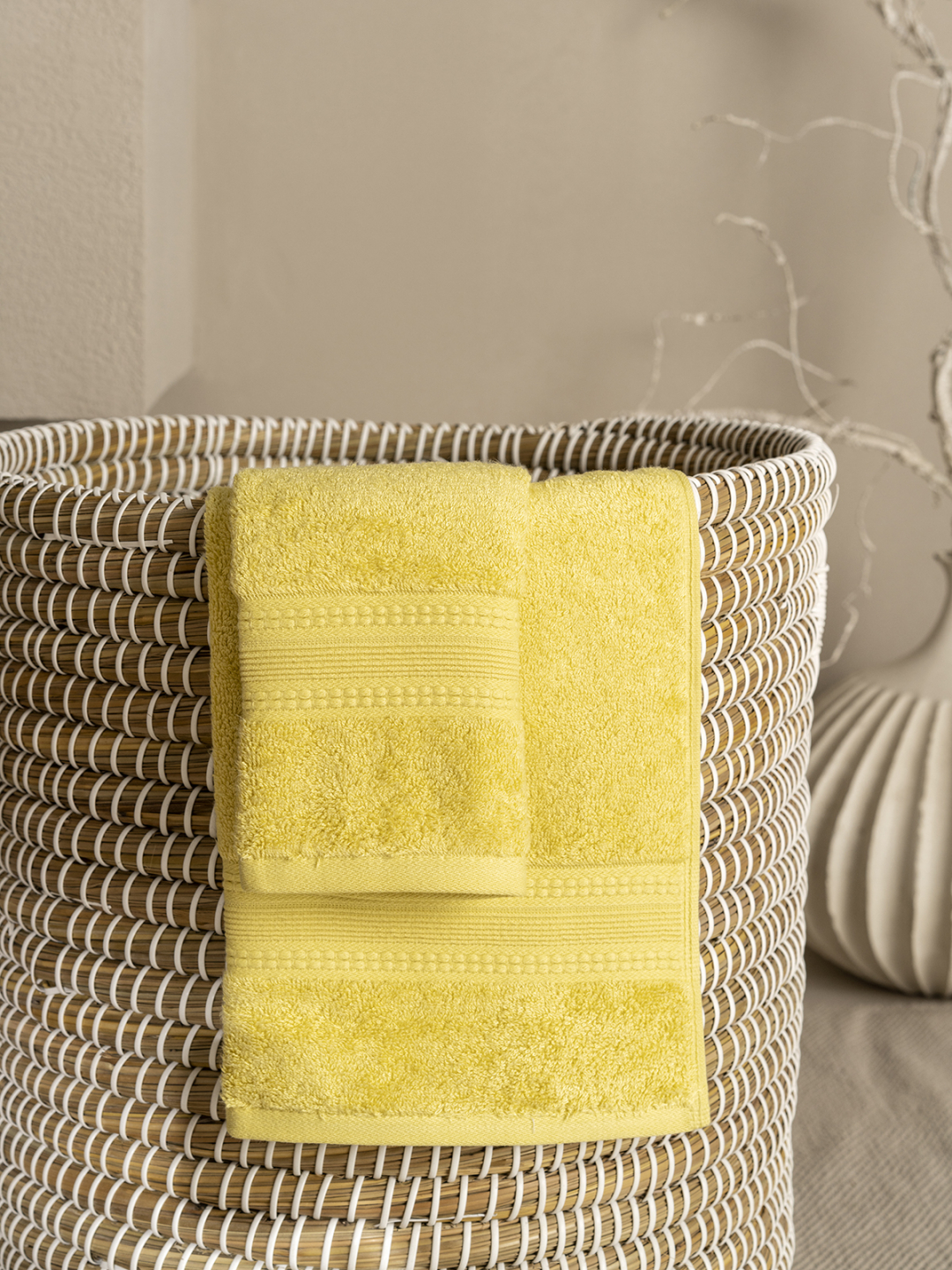 Yellow Grey, Gray, Bathroom Towels, Hand Towels, Towel, Yellow and Grey,  Yellow Bathroom, Bath Decor, Grey Towels, Yellow Towels, Towel Rack 