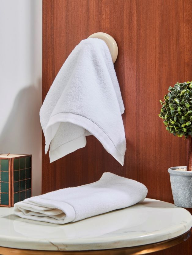 Buy Midas White Hand Towel, Hand Towel Online