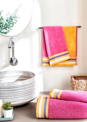 Zest Sunshine Rose Hand Towel