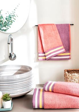 Zest Lilac Clay Hand Towel