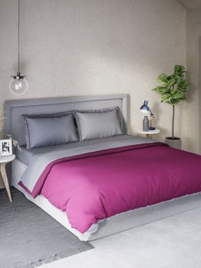 Bib-d-pd15-ruby Wine / Frost Grey