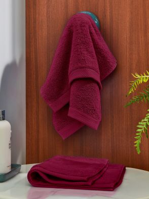 Prism Burdeos Hand Towel 2pc Set Lfs