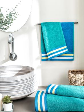 Zest Imperial Tile Hand Towel