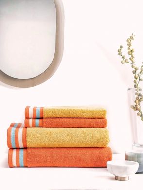 Zest Towel Gift Set  Golden Flamingo