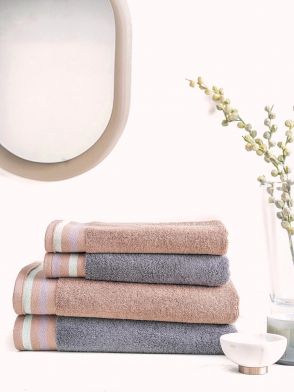 Zest Towel Gift Set  Natural Charcoal