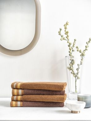 Zest Hand 4pc Brown Bison