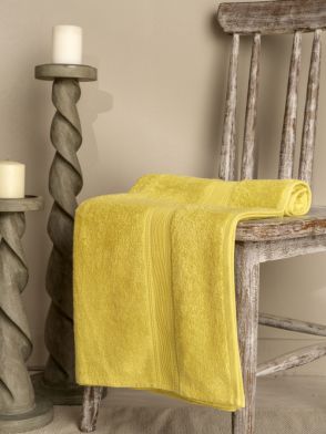 Eco Fresh Bath Towel Yellow Cream
