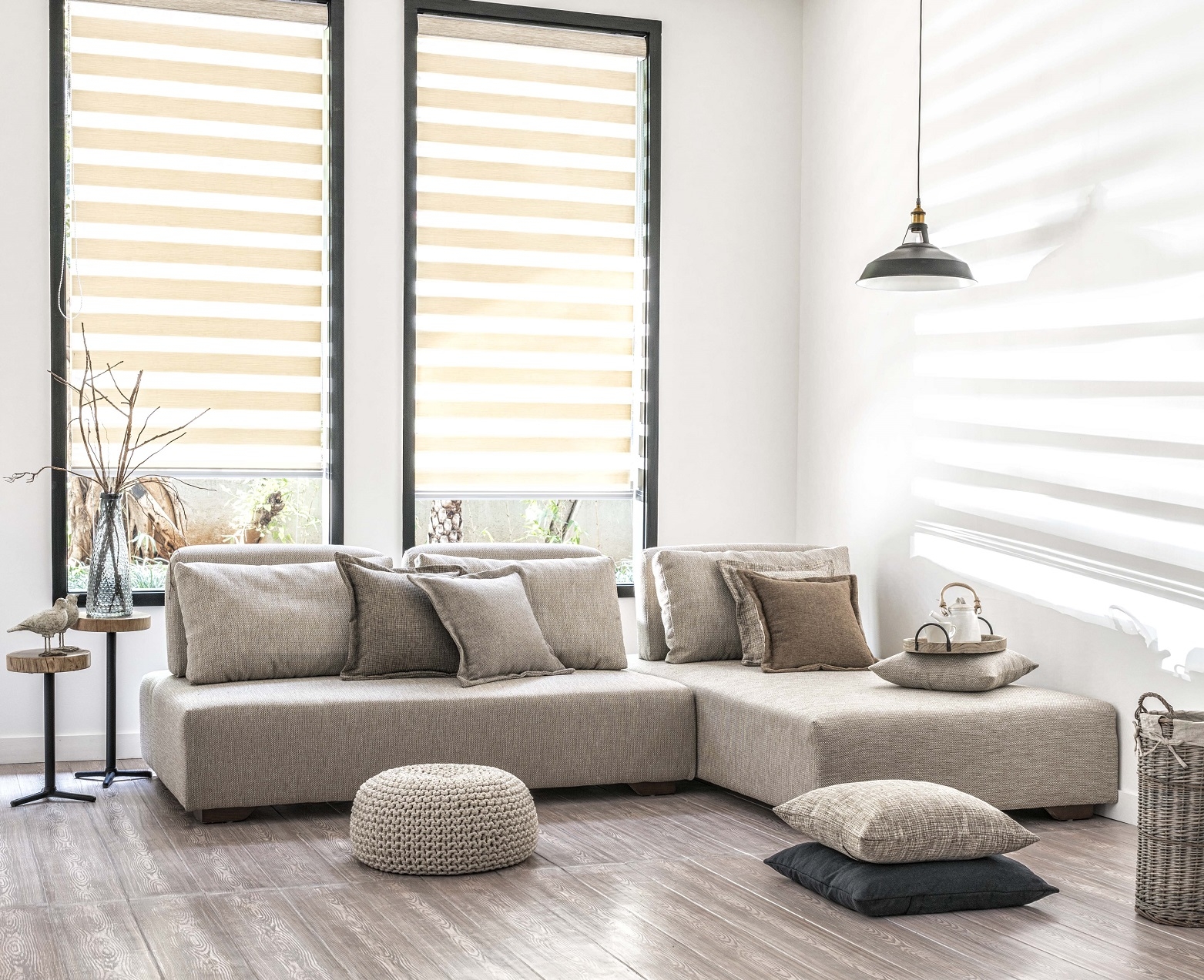 How to Style a Sofa Corner