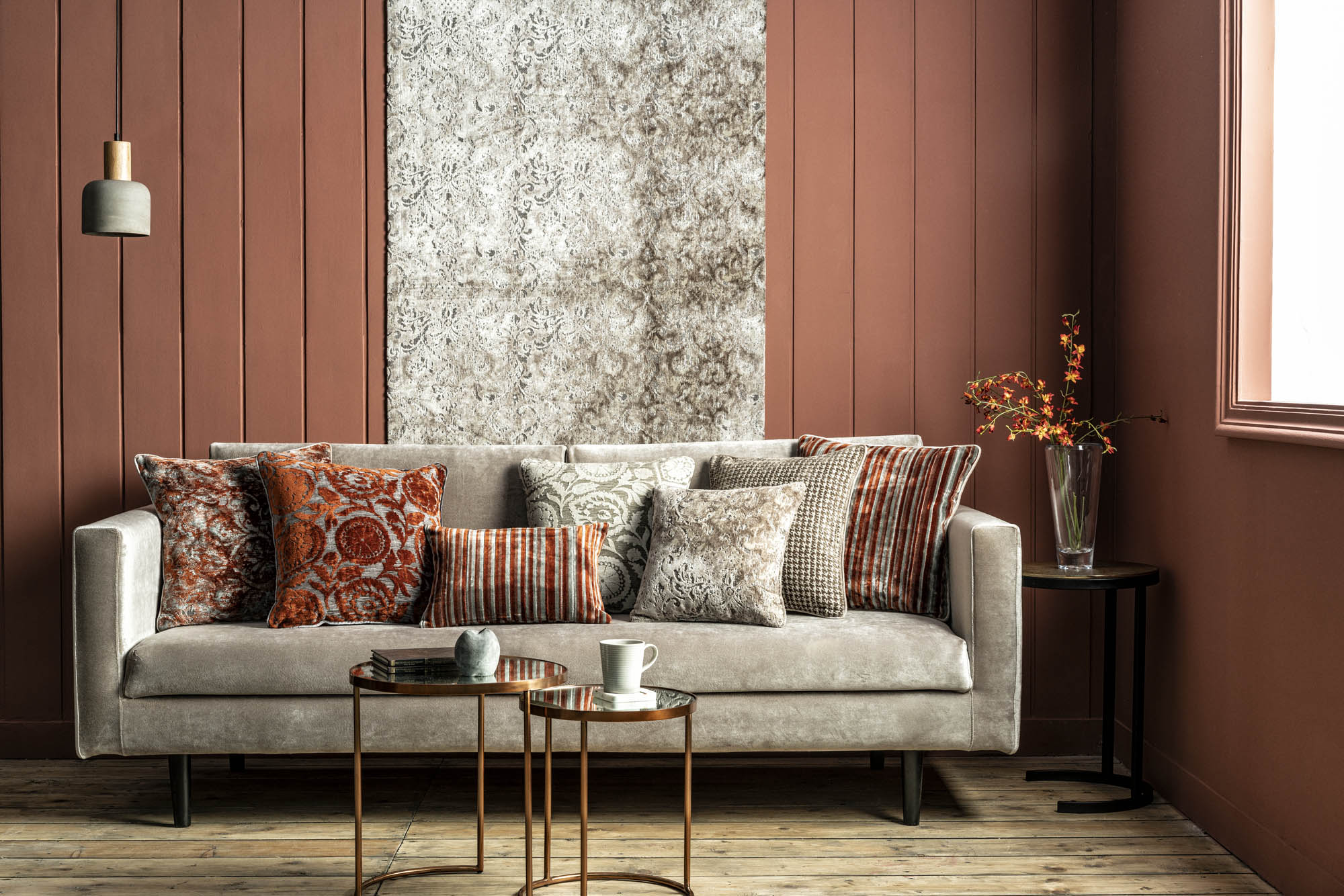 Upholstery With Terracotta Options